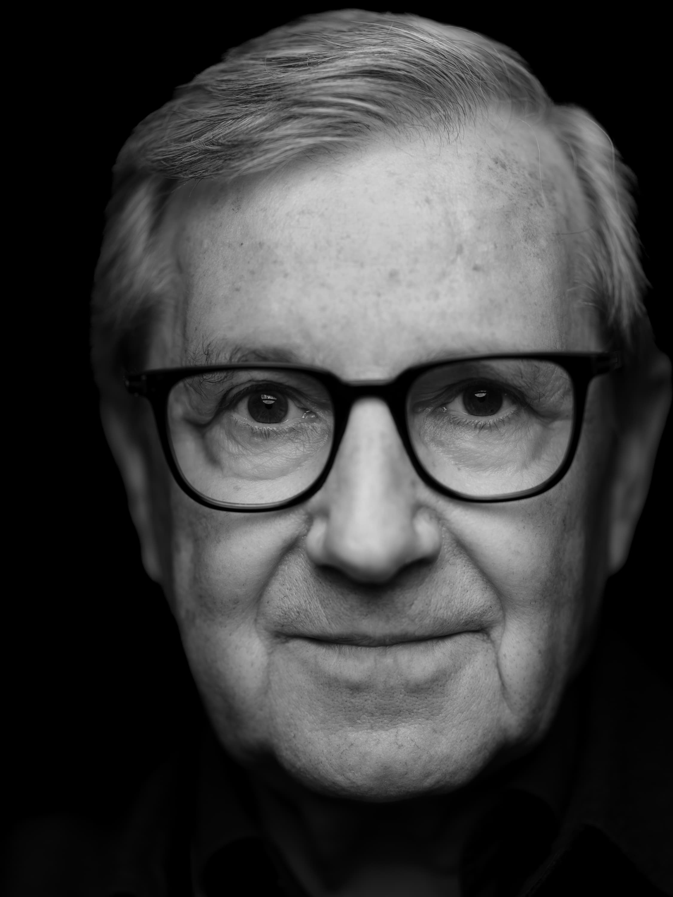 Porträt von Jan Hofer, fotografiert von Arnd v. Wedemeyer